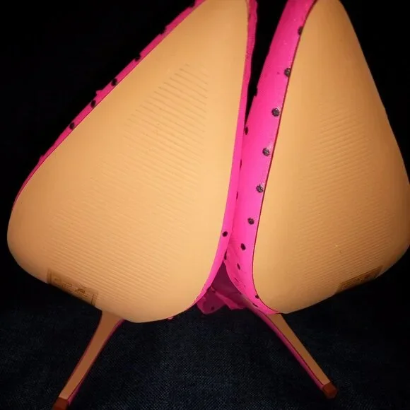 AZALEA WANG " PERFECTED PERSONIFIED " TULLE POLKA DOT / PINK (BRAND NEW !!!!! - Picture 7 of 7